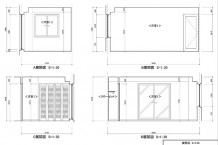 CAD／平面・立面・断面・展開図・天井伏図・詳細図などの作成を通して、操作・製図のルールを覚える。設計条件を読み取り、プランニングをまとめ図面化する力をつける。